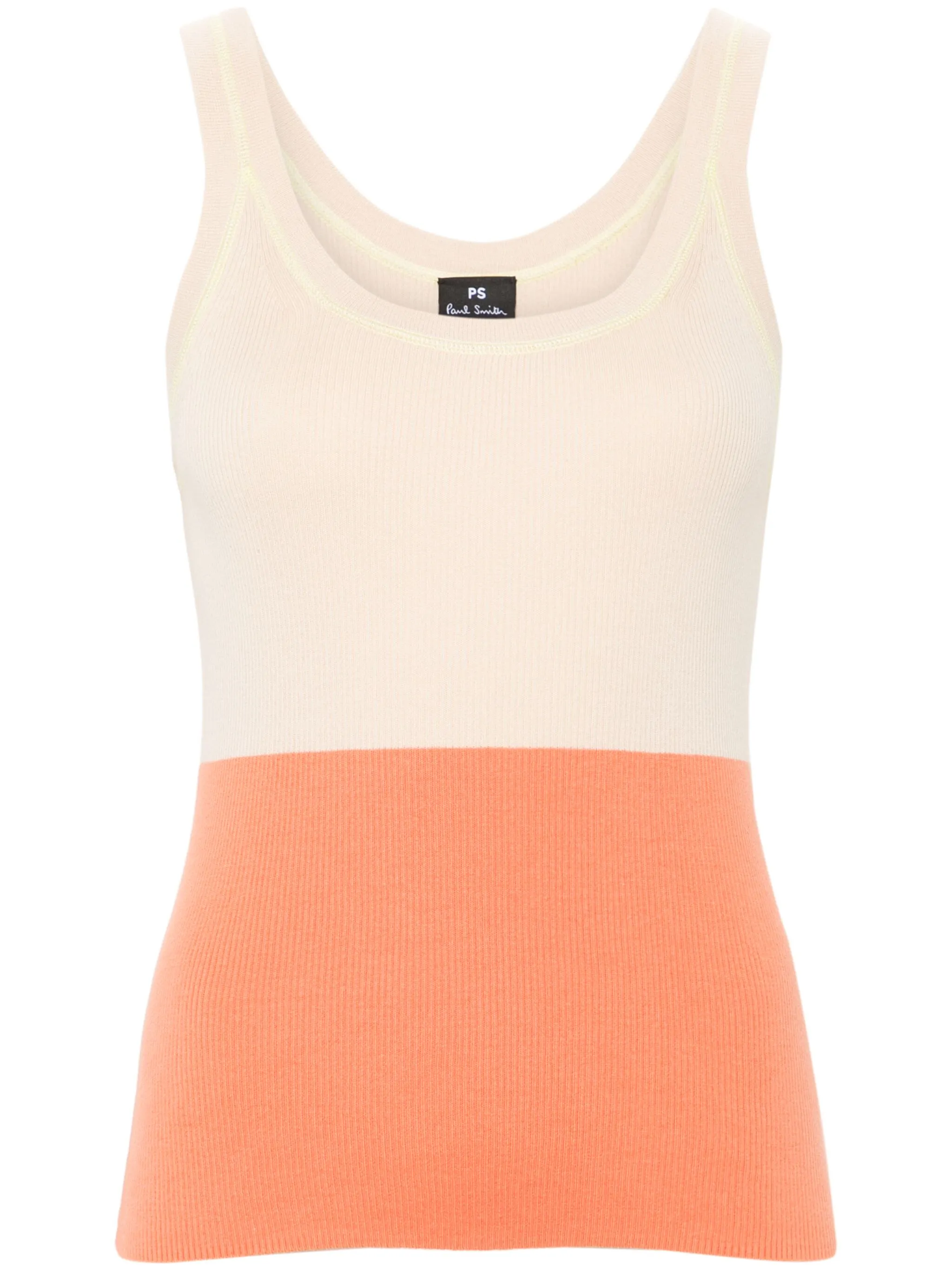 Топ в стиле колор-блок Ps Paul Smith, бежевый
Топ в стиле колор-блок Ps Paul Smith, бежевый