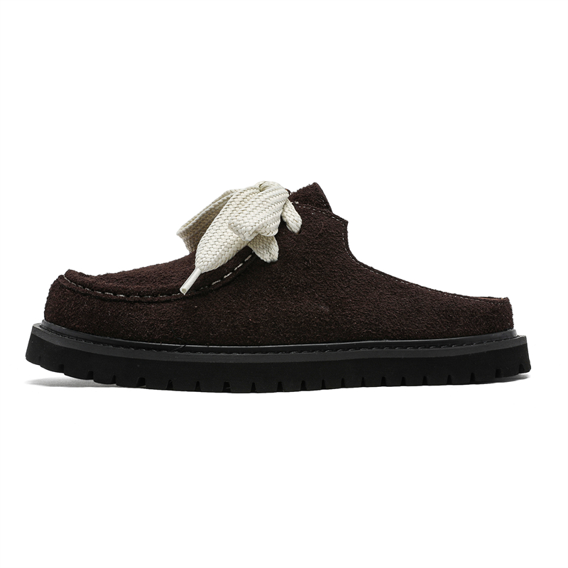 FAPAI Мужские противоскользящие закрытые тапочки коричневые, цвет Brown
FAPAI Мужские противоскользящие закрытые тапочки коричневые, цвет Brown