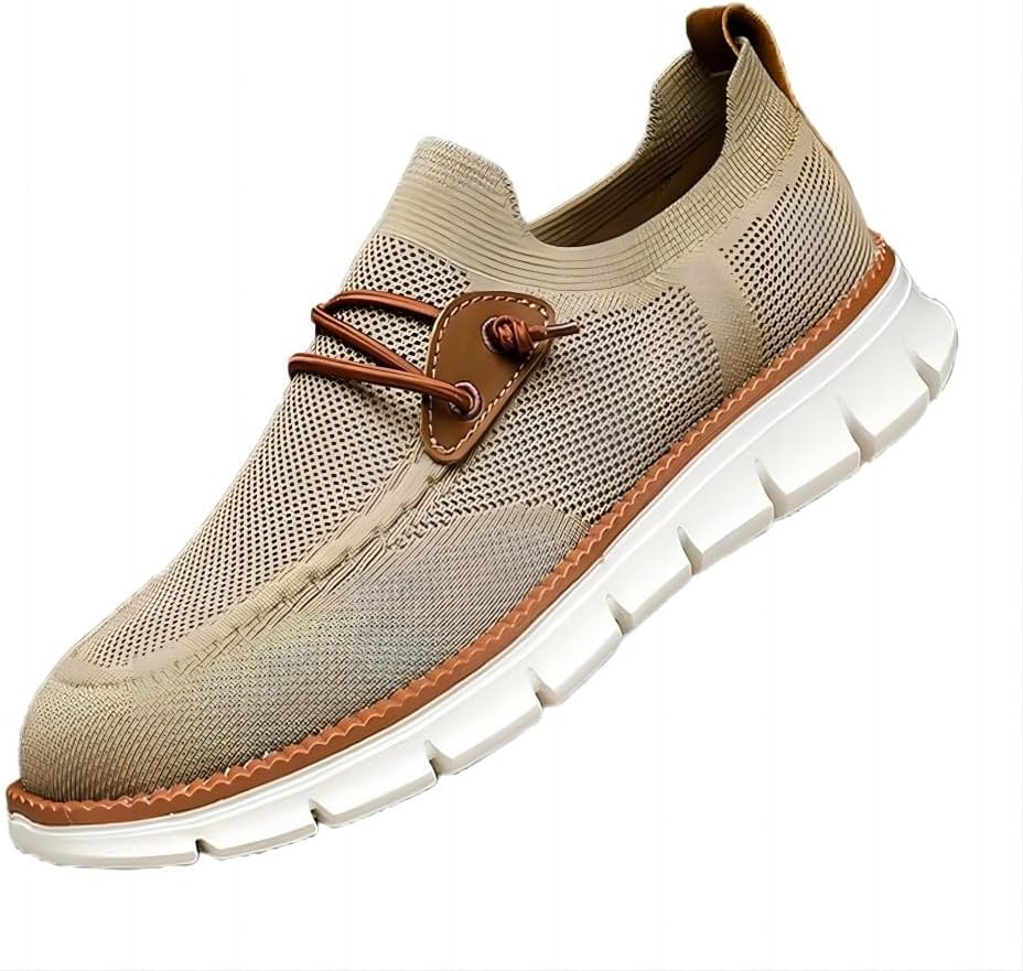 Мужские легкие кроссовки Повседневные дышащие модные с сеткой Комфортные для вождения Мягкая плоская подошва Атлетические кеды для ходьбы Asifn, хаки
Мужские легкие кроссовки Повседневные дышащие модные с сеткой Комфортные для вождения Мягкая плоская подошва Атлетические кеды для ходьбы Asifn, хаки
