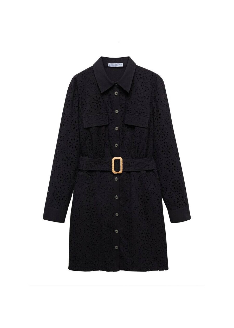 Платье рубашка MANGO Shirt Dress Shirly, черный
Платье рубашка MANGO Shirt Dress Shirly, черный