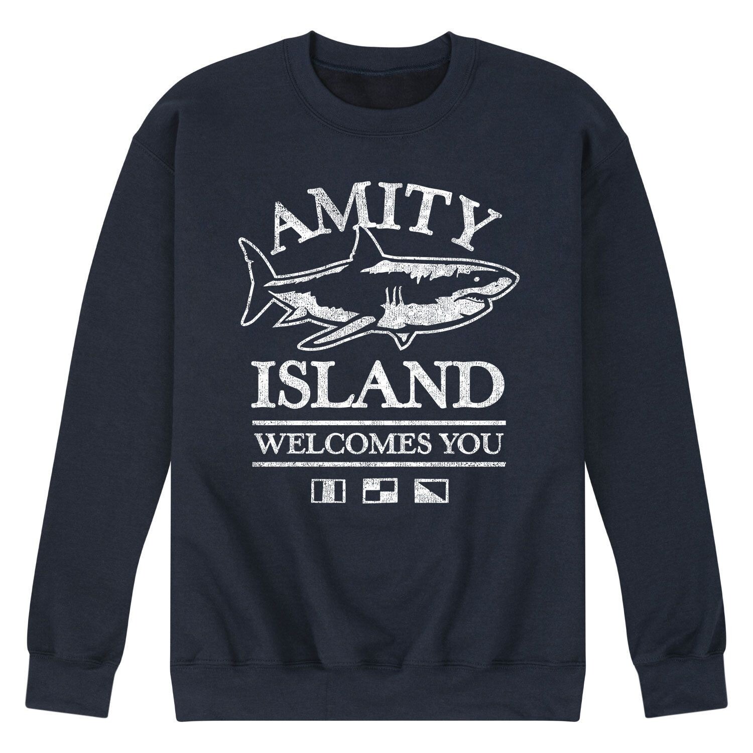 Мужской свитшот Amity Island Shark Licensed Character 
Мужской свитшот Amity Island Shark Licensed Character