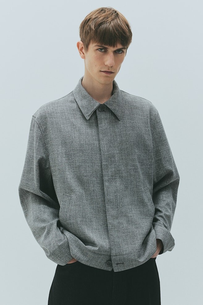 Жакет в обычном покрое H&M, серый
Жакет в обычном покрое H&M, серый