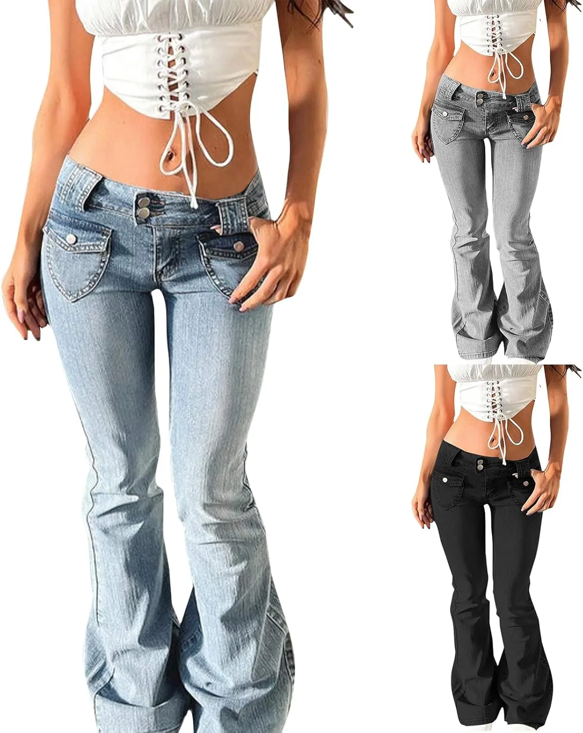Женские джинсы flare low waisted boyfriend с карманами hayudier
Женские джинсы flare low waisted boyfriend с карманами hayudier