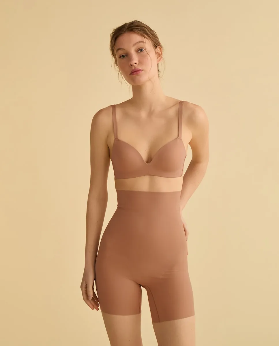 Женские высокие утягивающие брюки Énfasis, светло-коричневый
Женские высокие утягивающие брюки Énfasis, светло-коричневый