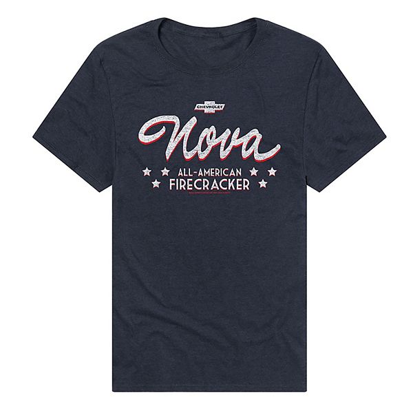 Футболка с принтом Chevy Nova All-American Firecracker Licensed Character
Футболка с принтом Chevy Nova All-American Firecracker Licensed Character