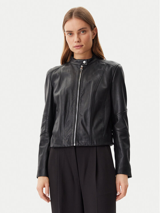 Кожаная куртка regular fit C_Saleste 50522033 Boss, черный
Кожаная куртка regular fit C_Saleste 50522033 Boss, черный