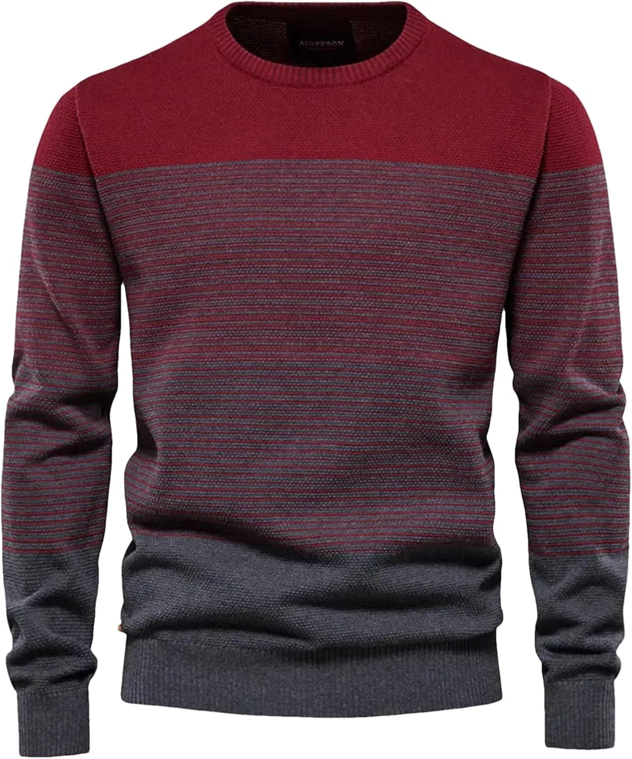 Мужской свитер из хлопка с вставками, о-шейк, теплый, с длинными рукавами
Мужской свитер из хлопка с вставками, о-шейк, теплый, с длинными рукавами