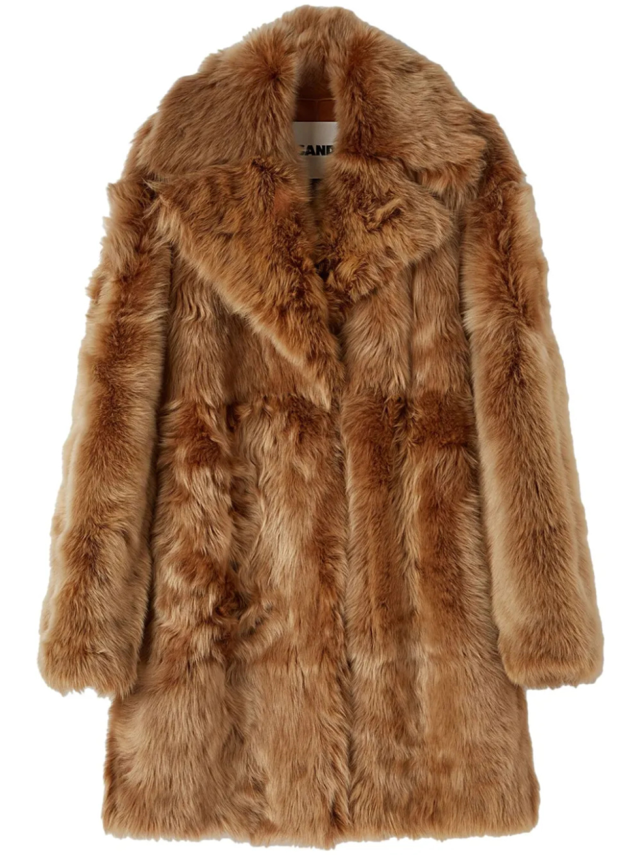 Jil Sander пальто Caban с длинными рукавами, коричневый
Jil Sander пальто Caban с длинными рукавами, коричневый