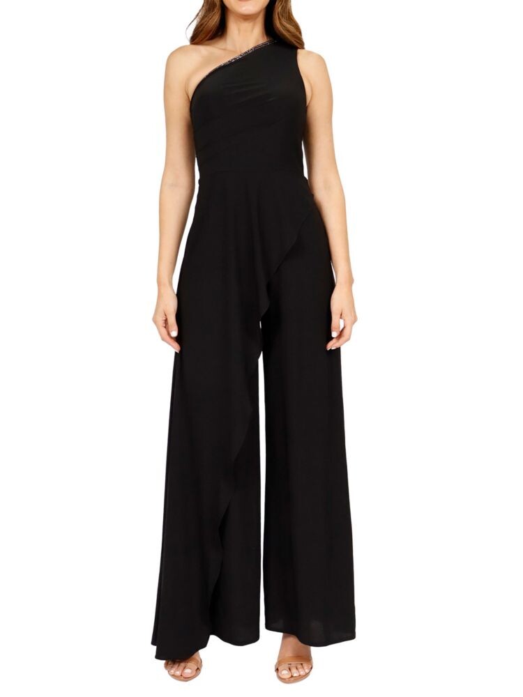 Комбинезон на одно плечо с драпировкой Rene Ruiz Collection, черный
Комбинезон на одно плечо с драпировкой Rene Ruiz Collection, черный