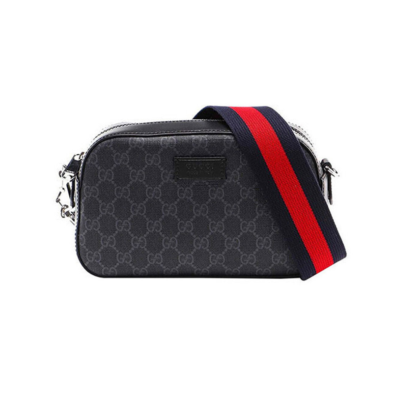 Мужская сумка через плечо Gucci с цветным ремнем, черный
Мужская сумка через плечо Gucci с цветным ремнем, черный