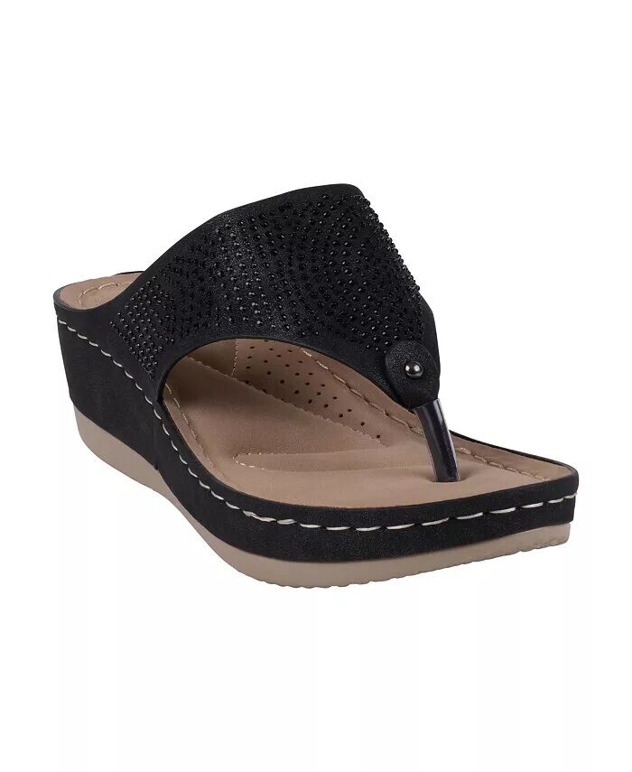 Женские босоножки на танкетке с декорированными ремешками Wagner GC Shoes, черный
Женские босоножки на танкетке с декорированными ремешками Wagner GC Shoes, черный