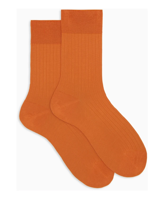 Короткие ребристые носки Gallo, оранжевый
Короткие ребристые носки Gallo, оранжевый