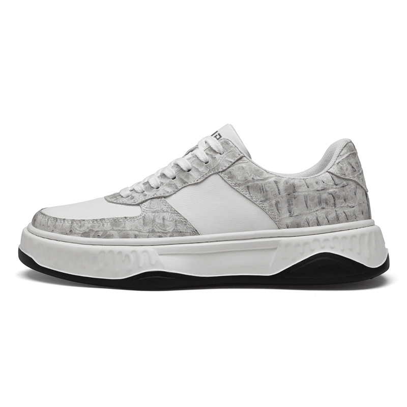 Нескользящие и износостойкие низкие кроссовки для скейтбординга, увеличивающие рост, для мужчин NANJIREN, White Gray
Нескользящие и износостойкие низкие кроссовки для скейтбординга, увеличивающие рост, для мужчин NANJIREN, White Gray