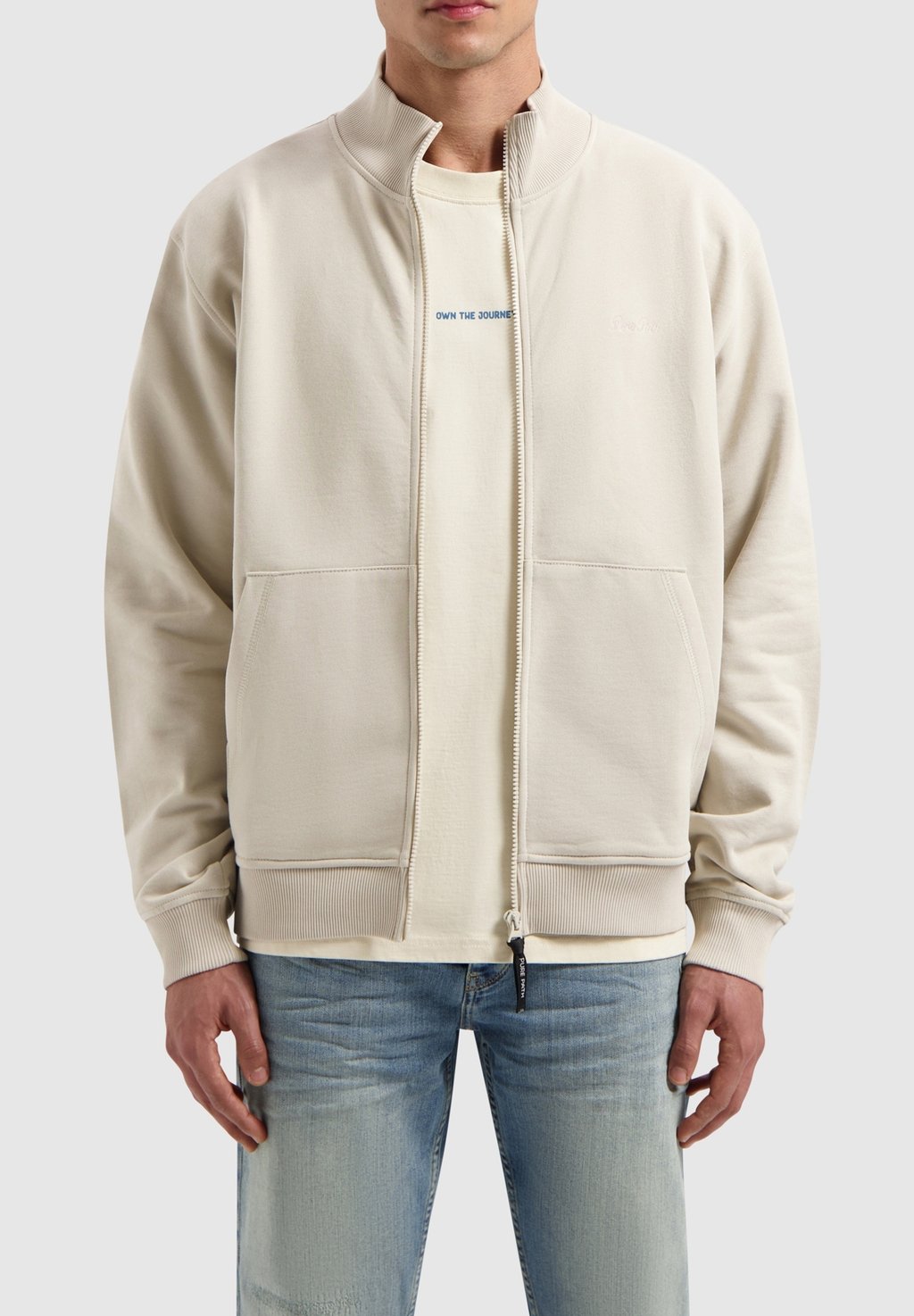 Толстовка на молнии Pure Path, песочный
Толстовка на молнии Pure Path, песочный