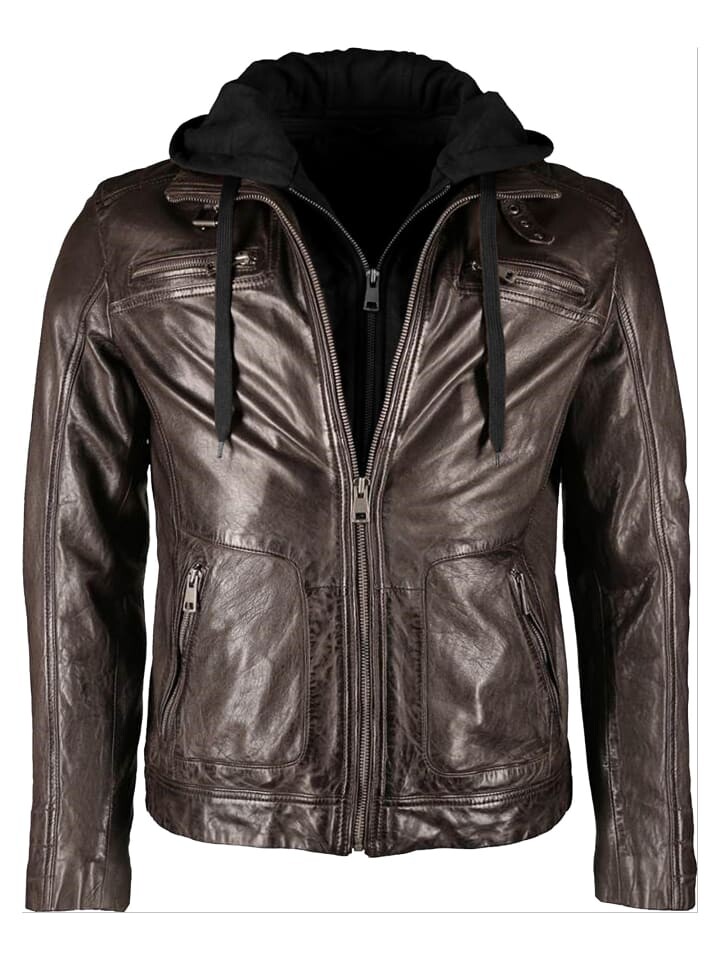 Кожаная куртка JCC 40750, коричневый
Кожаная куртка JCC 40750, коричневый