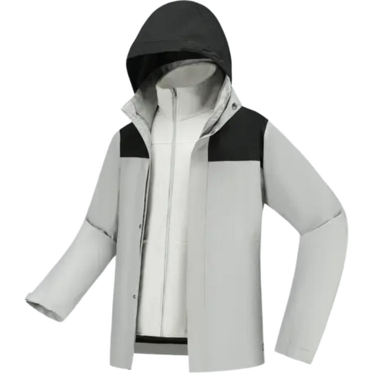 DECATHLON Ветровка мужская, Light Gray 
DECATHLON Ветровка мужская, Light Gray