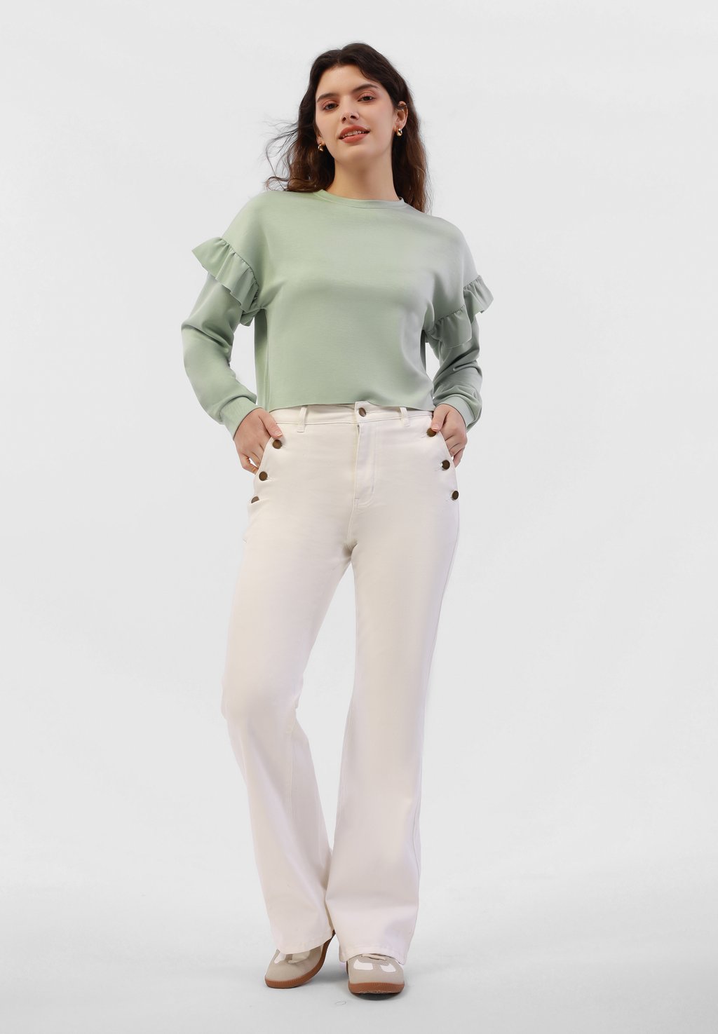 Толстовка Anna Field, светло-зеленый
Толстовка Anna Field, светло-зеленый