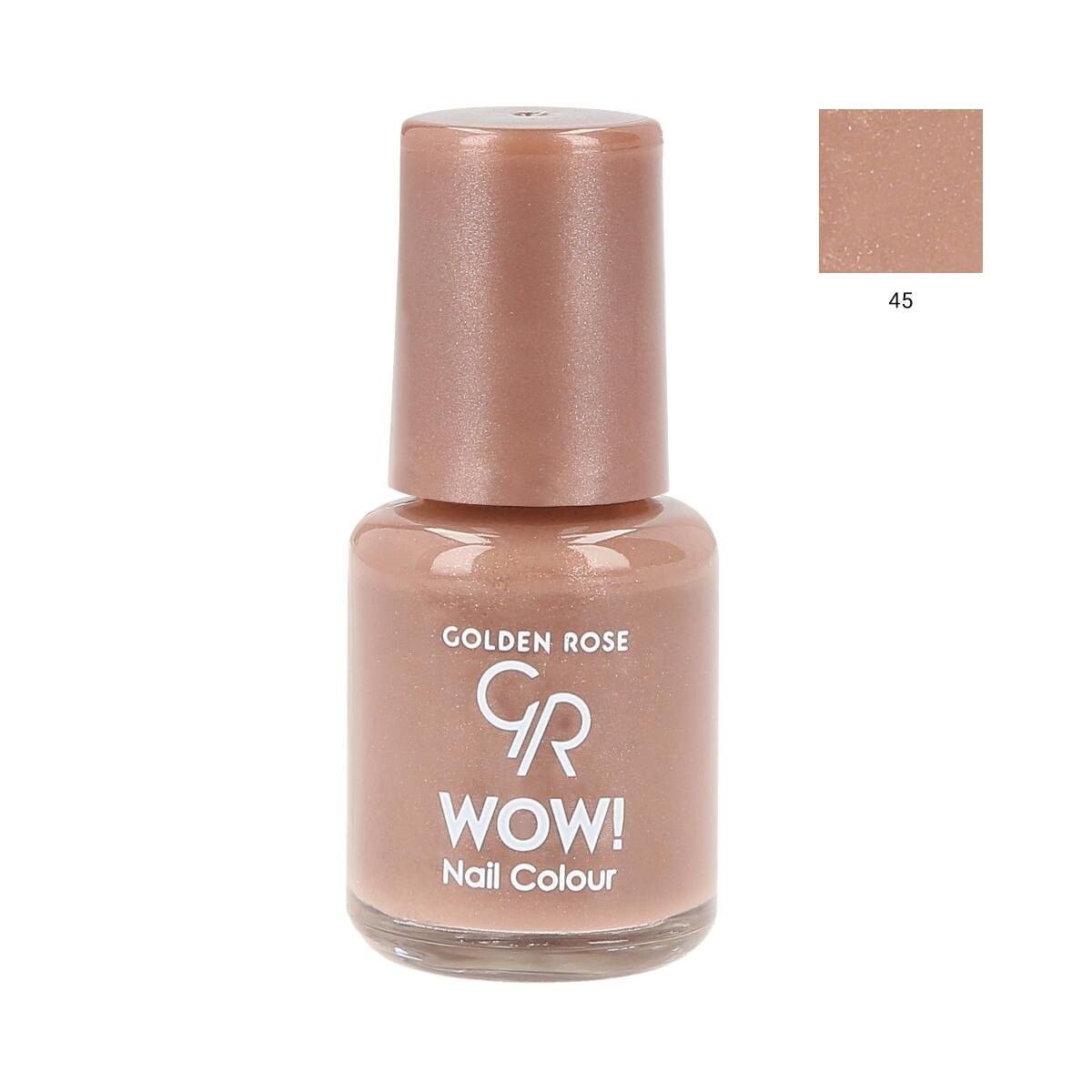 Golden Rose, Wow Nail Color, лак для ногтей 45, 6 мл
Golden Rose, Wow Nail Color, лак для ногтей 45, 6 мл
