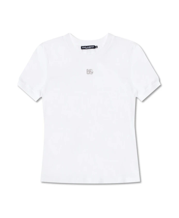 Футболка с нанесением логотипа Dolce & Gabbana, белый
Футболка с нанесением логотипа Dolce & Gabbana, белый