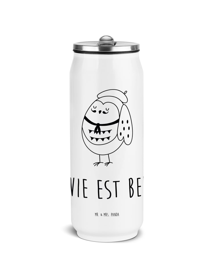 Mr. & Mrs. Panda Бутылка для напитков с изображением совы, Франция, с надписью белым цветом
Mr. & Mrs. Panda Бутылка для напитков с изображением совы, Франция, с надписью белым цветом