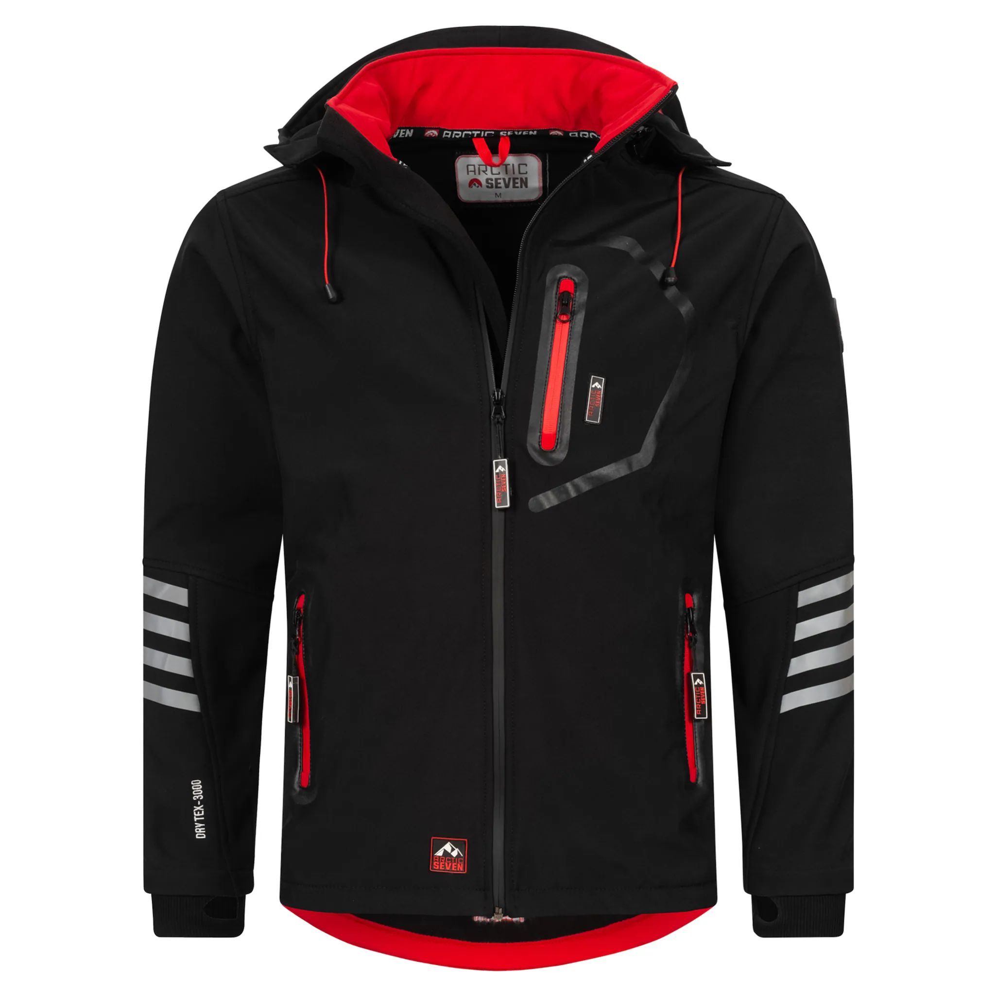 Куртка из софтшелла Arctic Seven "ASColori", уличная куртка со съемным капюшоном, красный
Куртка из софтшелла Arctic Seven "ASColori", уличная куртка со съемным капюшоном, красный