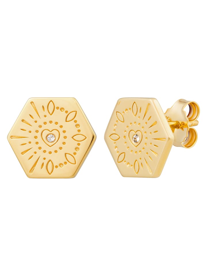 Caï Серьги 925/- Sterling Silber in gelb
Caï Серьги 925/- Sterling Silber in gelb