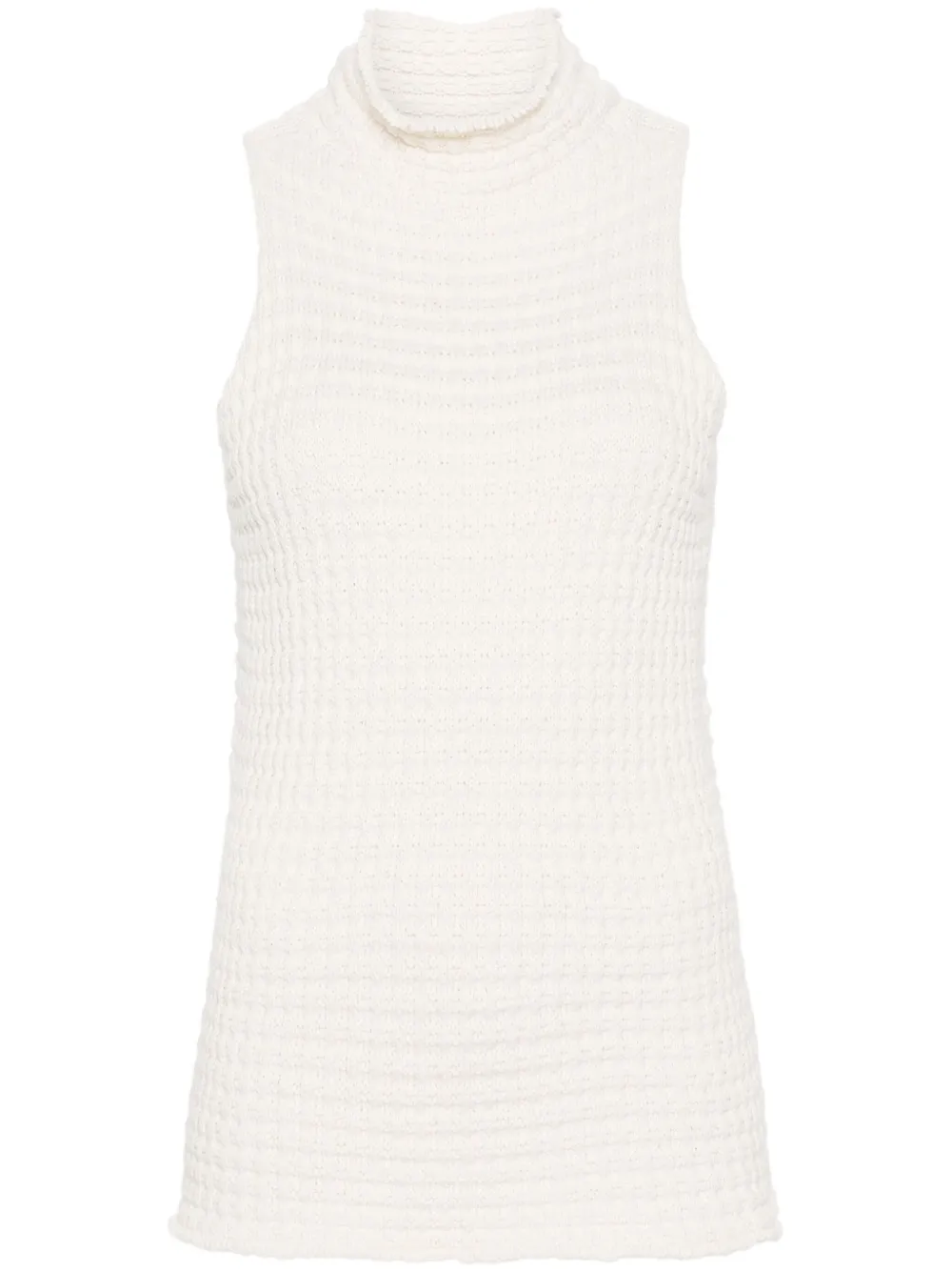 Трикотажный топ с высоким воротником JIL SANDER, нейтральный
Трикотажный топ с высоким воротником JIL SANDER, нейтральный