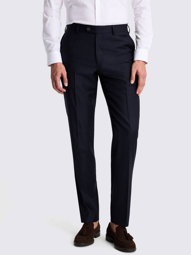 Костюмные брюки из шерстяной саржи Moss, синий
Костюмные брюки из шерстяной саржи Moss, синий