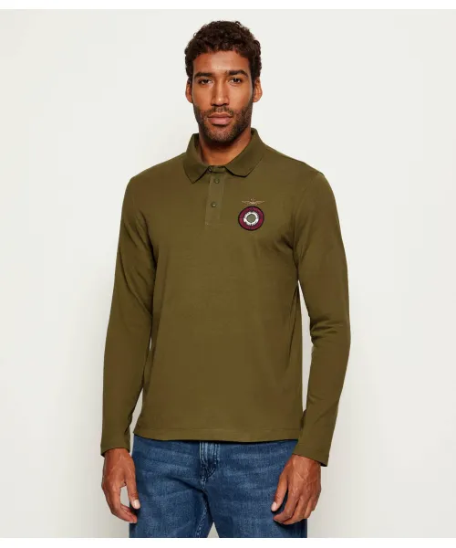 Футболка поло Regular fit Aeronautica Militare, зеленый
Футболка поло Regular fit Aeronautica Militare, зеленый