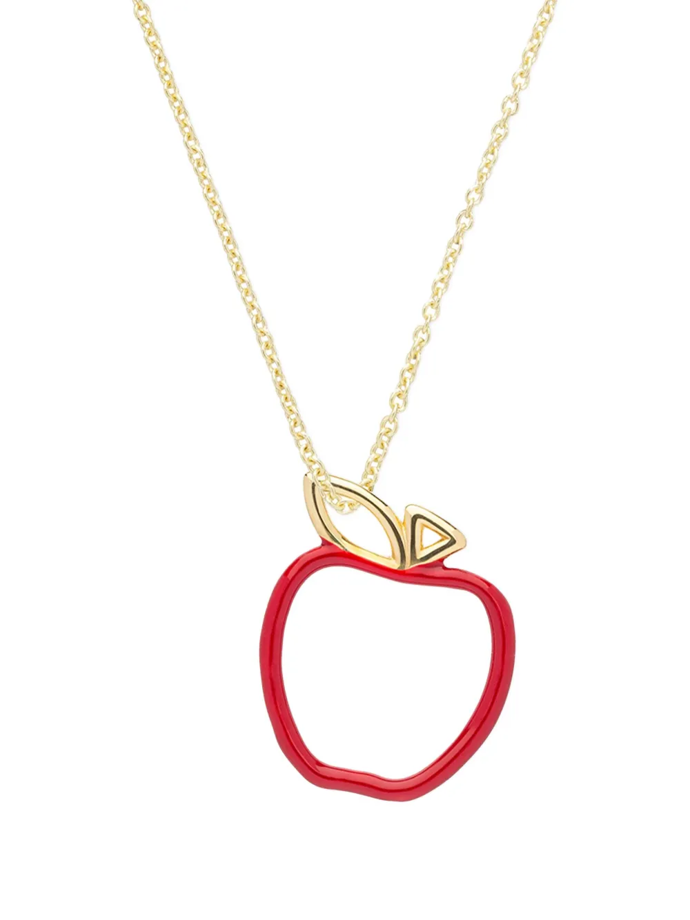 Ожерелье в форме яблока из желтого золота 9 карат Aliita, золотой
Ожерелье в форме яблока из желтого золота 9 карат Aliita, золотой