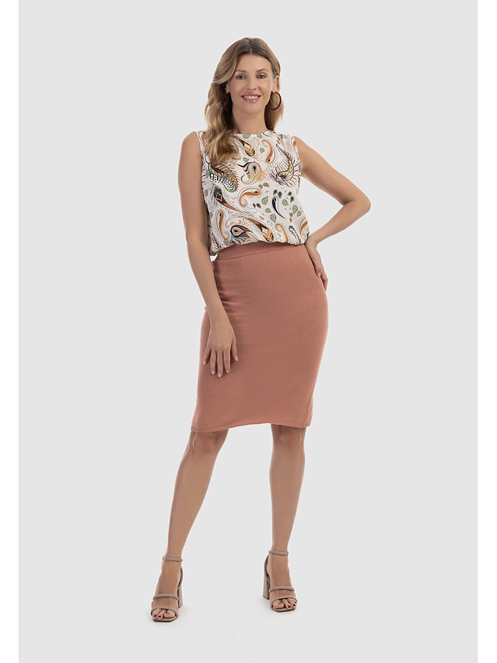 Usha Юбка светло-коричневого цвета
Usha Юбка светло-коричневого цвета