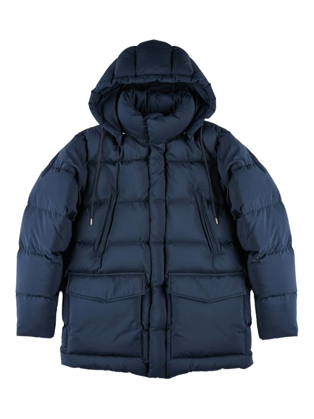 Стеганый бомбер из коллаборации с Montedoro Slowear, синий
Стеганый бомбер из коллаборации с Montedoro Slowear, синий