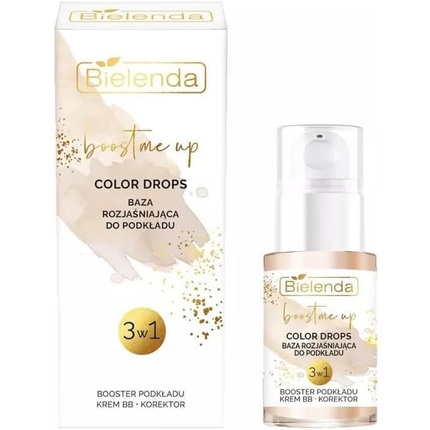 Boost Me Up Colour Drops 3in1 Осветляющая тональная основа 30 мл Bielenda
Boost Me Up Colour Drops 3in1 Осветляющая тональная основа 30 мл Bielenda