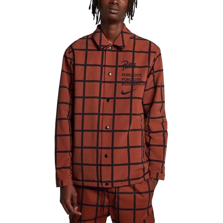 Рубашка Nsw Patta Coaches Jacket Nike, черный
Рубашка Nsw Patta Coaches Jacket Nike, черный