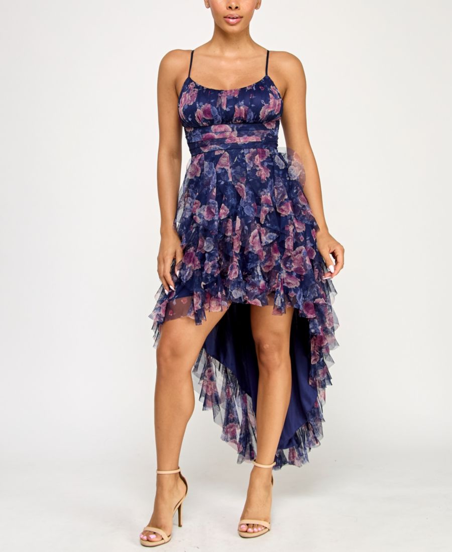 Детское платье с принтом в виде лепестков, асимметричный низ pear culture, Royal/Multi
Детское платье с принтом в виде лепестков, асимметричный низ pear culture, Royal/Multi