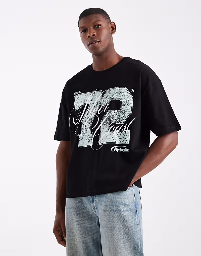 Футболка свободного кроя с принтом спереди черного цвета Asos Design, Черный, Футболка свободного кроя с принтом спереди черного цвета Asos Design
Футболка свободного кроя с принтом спереди черного цвета Asos Design, Черный, Футболка свободного кроя с принтом спереди черного цвета Asos Design