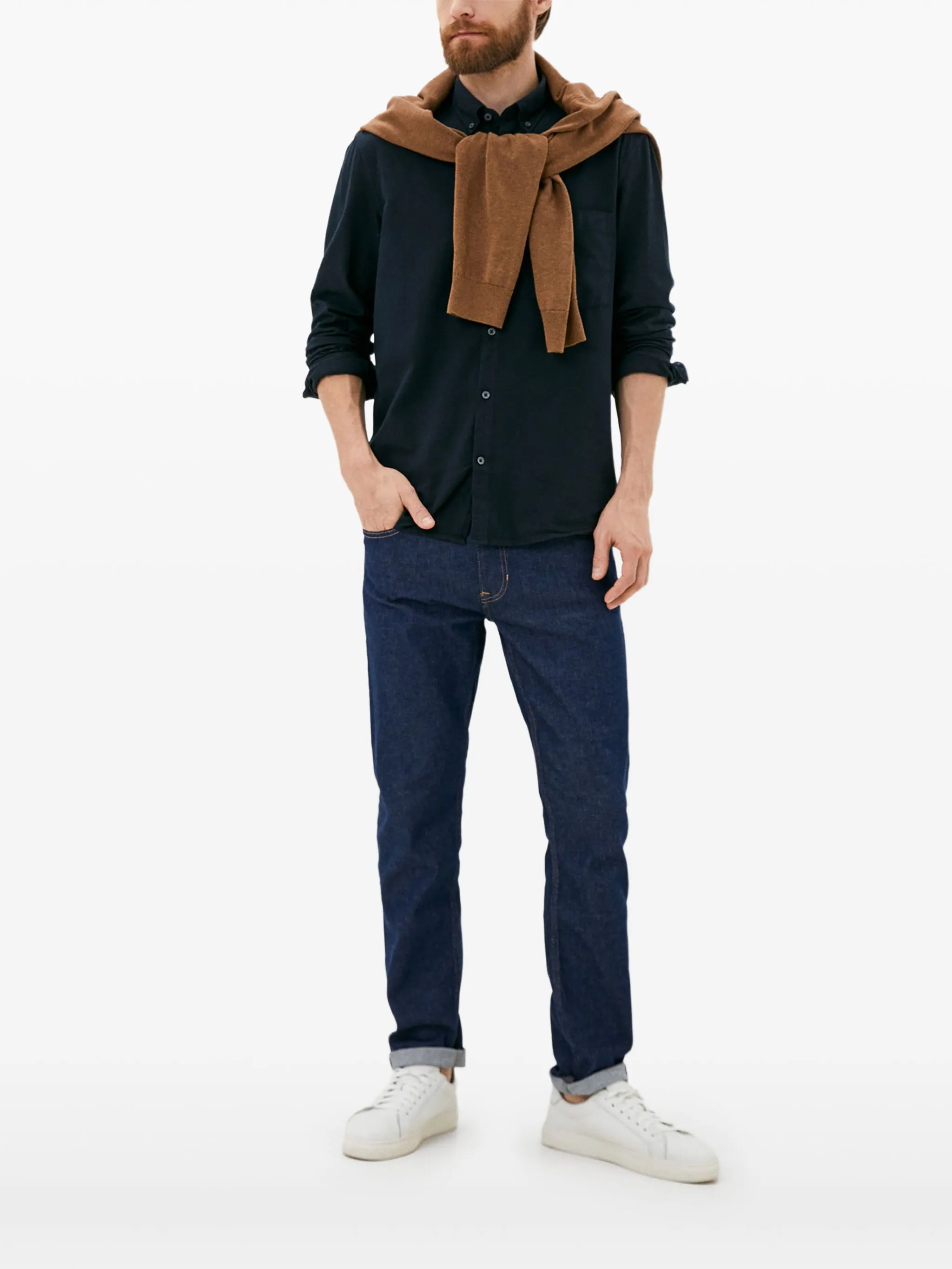 Рубашка с длинными рукавами Marc O'Polo, синий
Рубашка с длинными рукавами Marc O'Polo, синий