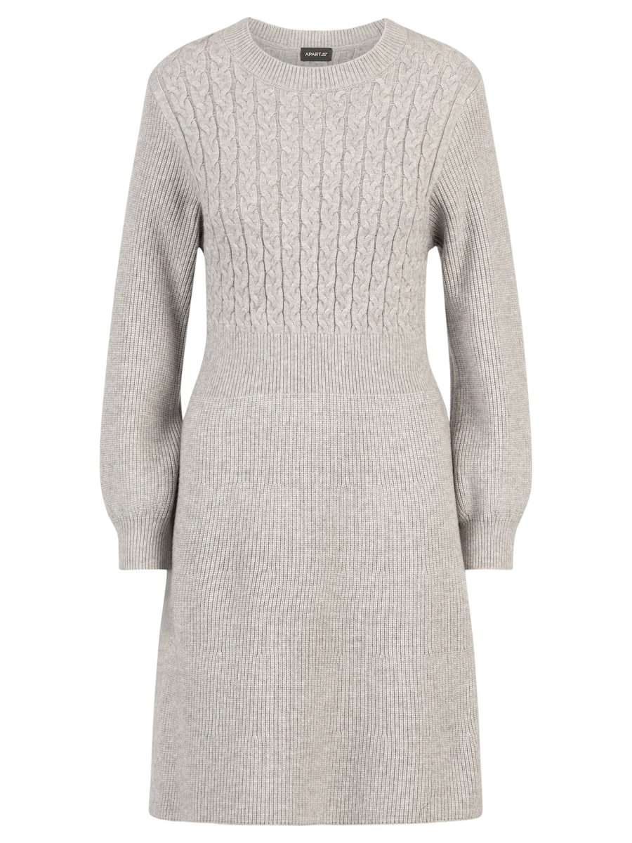 Вязаное платье APART, светло-серый
Вязаное платье APART, светло-серый