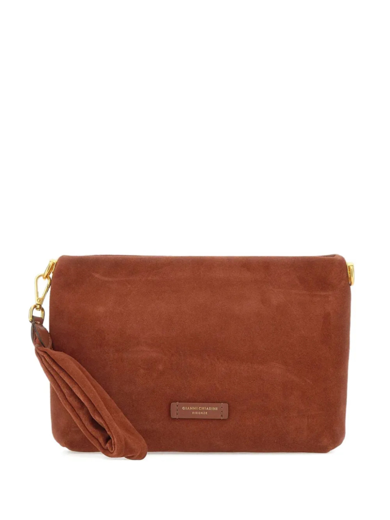 Замшевый клатч GIANNI CHIARINI, коричневый
Замшевый клатч GIANNI CHIARINI, коричневый