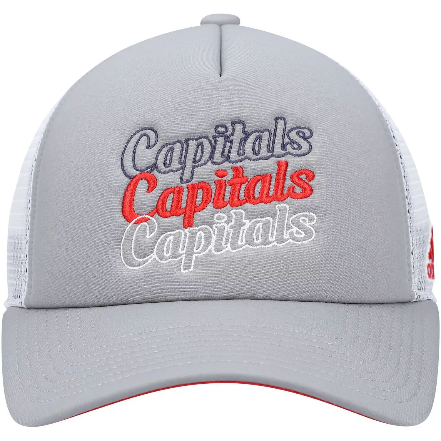 Женская кепка adidas Grey/White Washington Capitals Foam Trucker Snapback adidas 
Женская кепка adidas Grey/White Washington Capitals Foam Trucker Snapback adidas