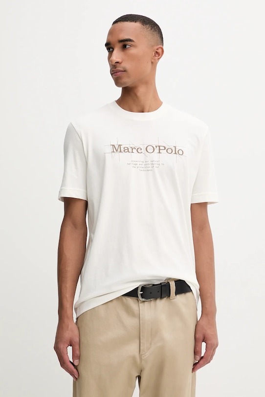 Хлопковая футболка Marc O'Polo, бежевый
Хлопковая футболка Marc O'Polo, бежевый