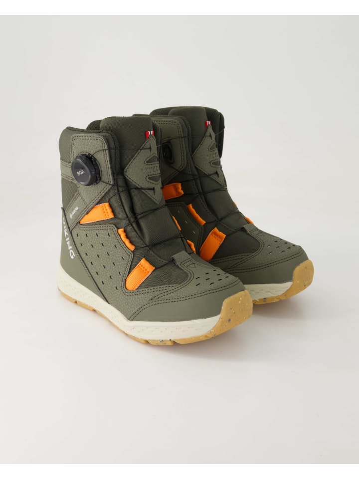 Зимние ботинки зеленого цвета Viking
Зимние ботинки зеленого цвета Viking