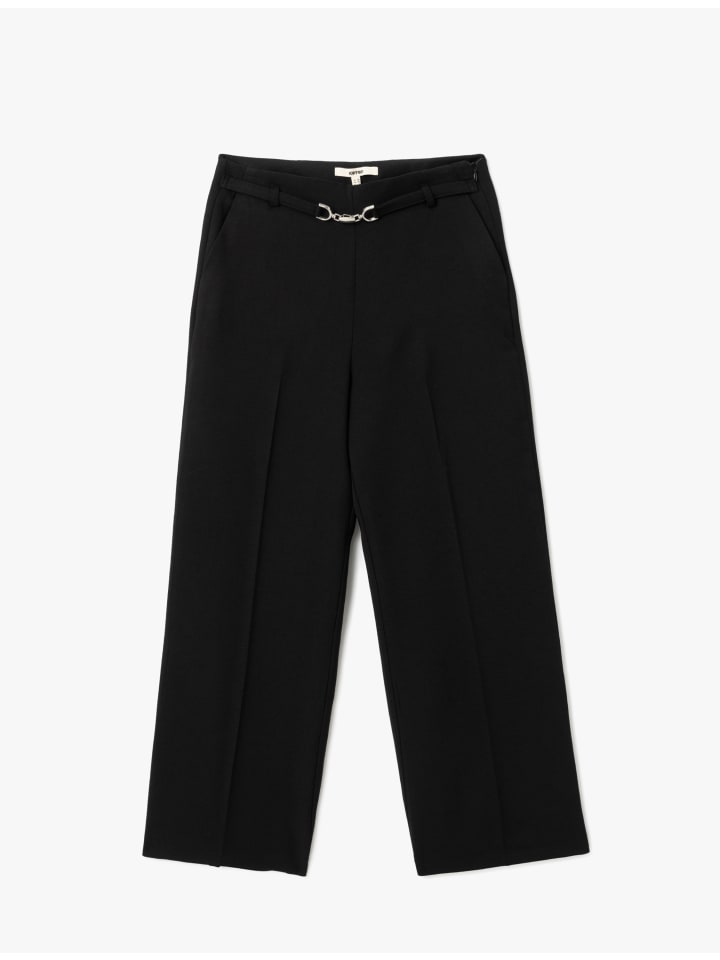 Тканевые брюки KOTON, черный
Тканевые брюки KOTON, черный