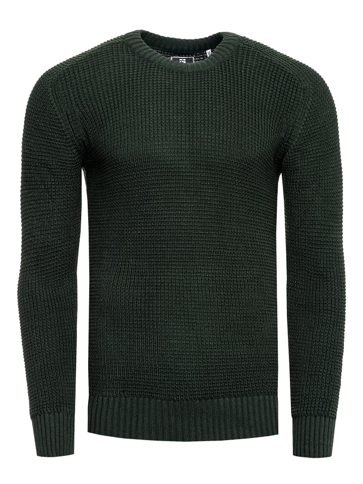 Облегающий свитер крупной вязки с круглым вырезом цвета хаки Rusty Neal
Облегающий свитер крупной вязки с круглым вырезом цвета хаки Rusty Neal