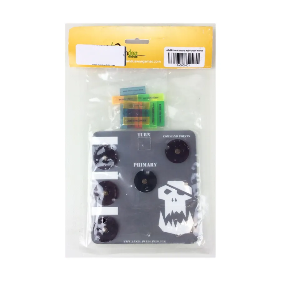 Консоль миссии - Зеленая Орда, Gaming Accessories - Warhammer 40K, Mission Console
Консоль миссии - Зеленая Орда, Gaming Accessories - Warhammer 40K, Mission Console