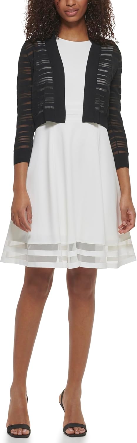 Женская кофта-болеро Calvin Klein с рукавом 3/4, Black
Женская кофта-болеро Calvin Klein с рукавом 3/4, Black