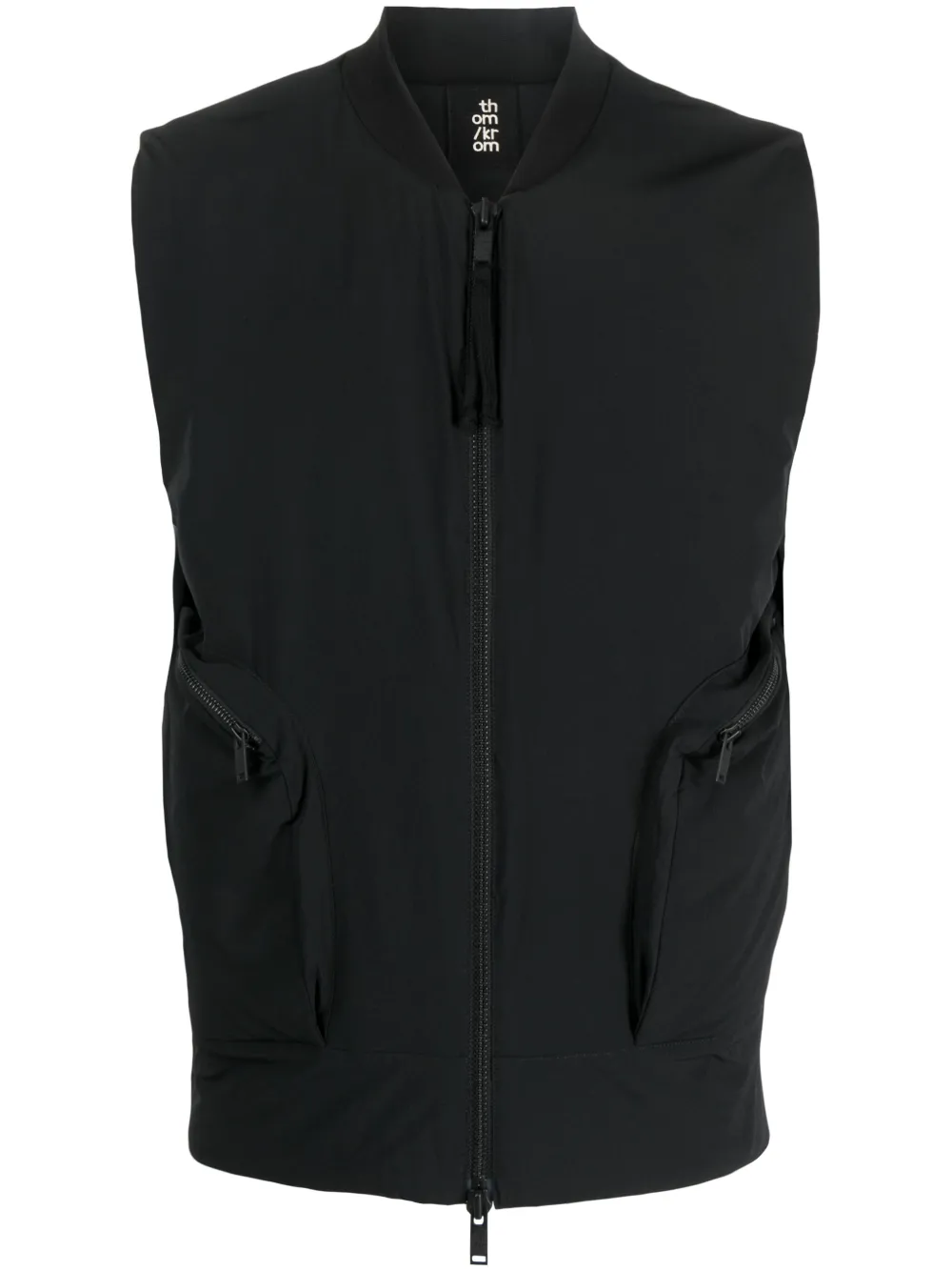 Дутый жилет на молнии Thom Krom, черный
Дутый жилет на молнии Thom Krom, черный