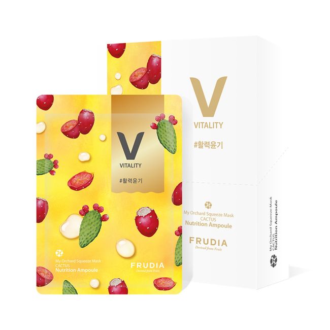 Маски для лица из экстракта кактуса My Orchard Frudia, 10 x 20 мл
Маски для лица из экстракта кактуса My Orchard Frudia, 10 x 20 мл