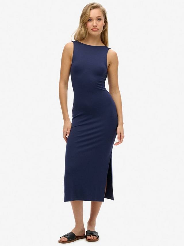 Платье миди с перекрутом на спине Superdry, Atlantic Navy
Платье миди с перекрутом на спине Superdry, Atlantic Navy
