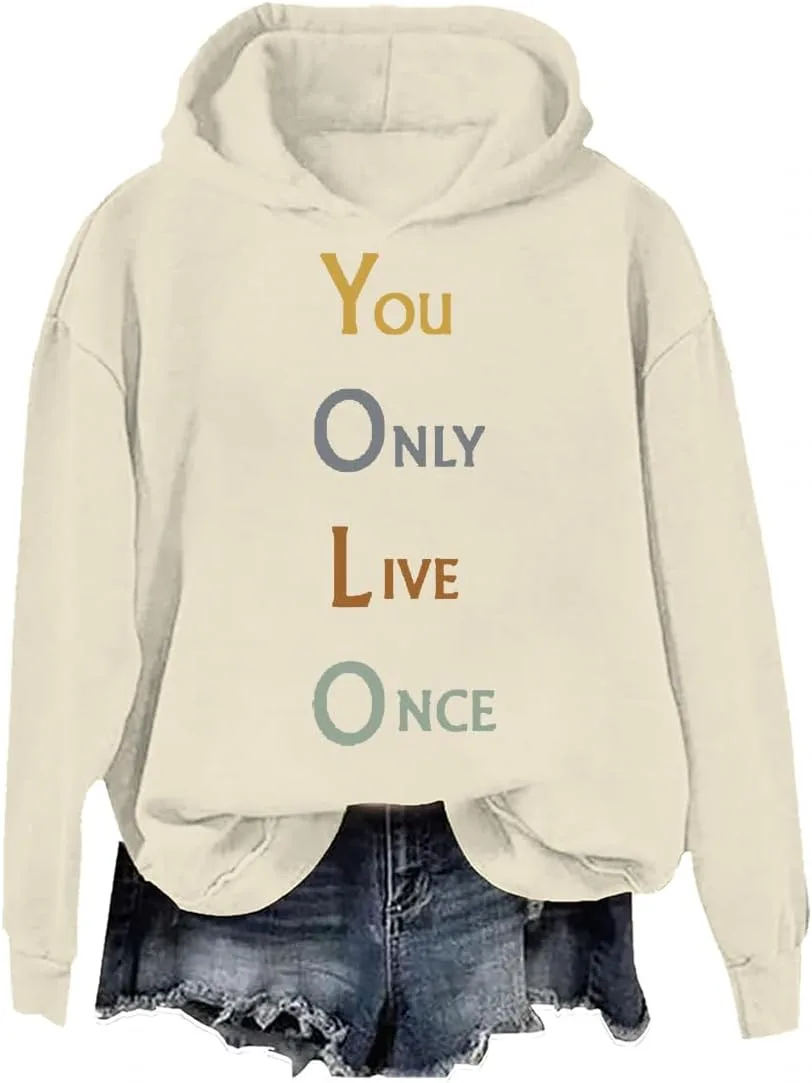 Толстовка You Only Live Once
Толстовка You Only Live Once